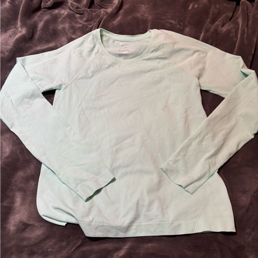 All in Motion Mint Long Sleeve Tee